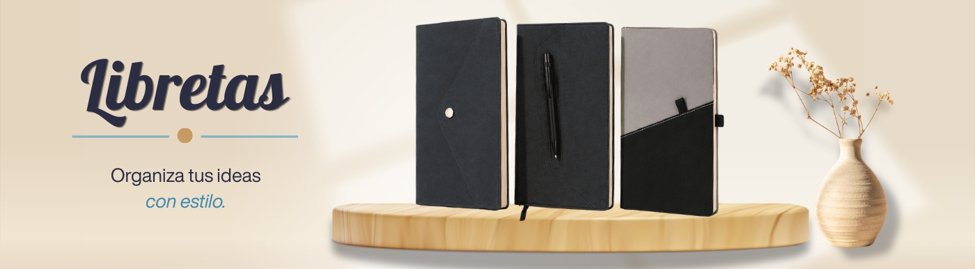 LIbretas Personalizadas con logotipo