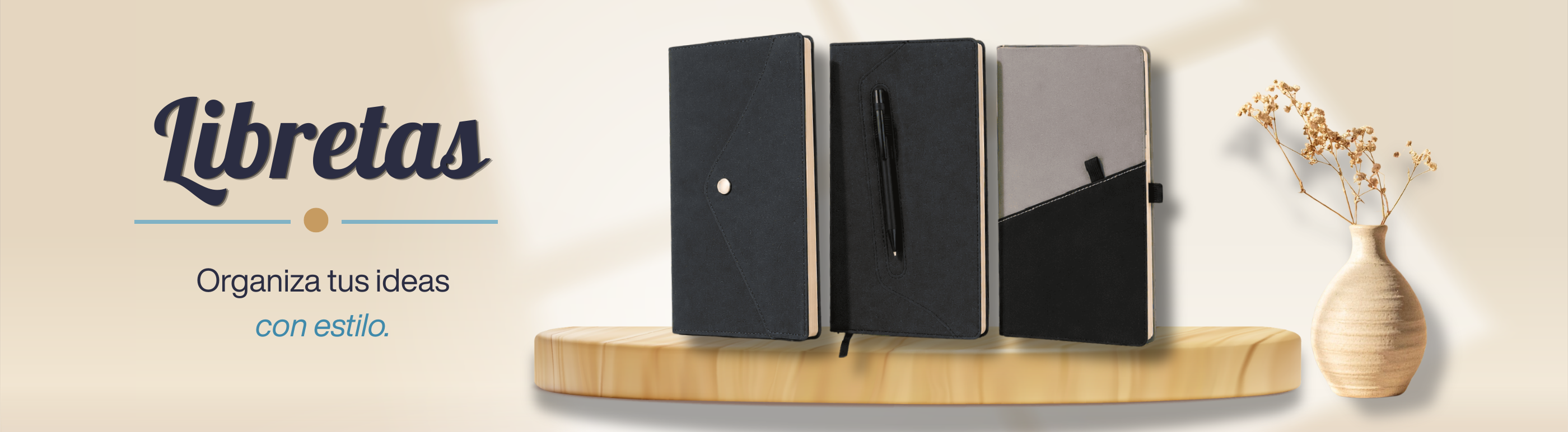 LIbretas Personalizadas con logotipo