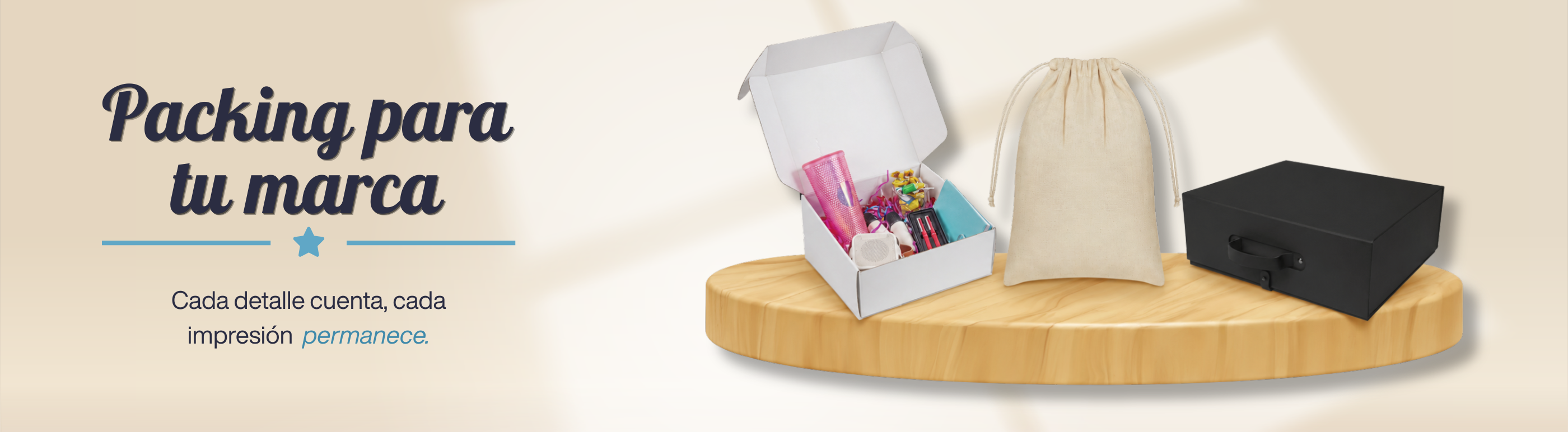 Packing para tu marca
