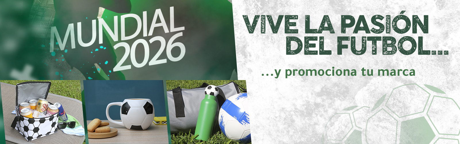 Promocionales para el mundial de futbol