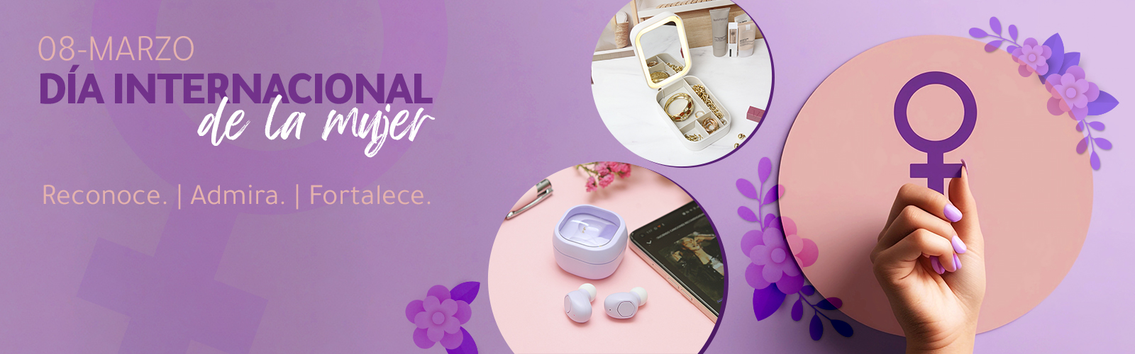 Promocionales para el día de la mujer