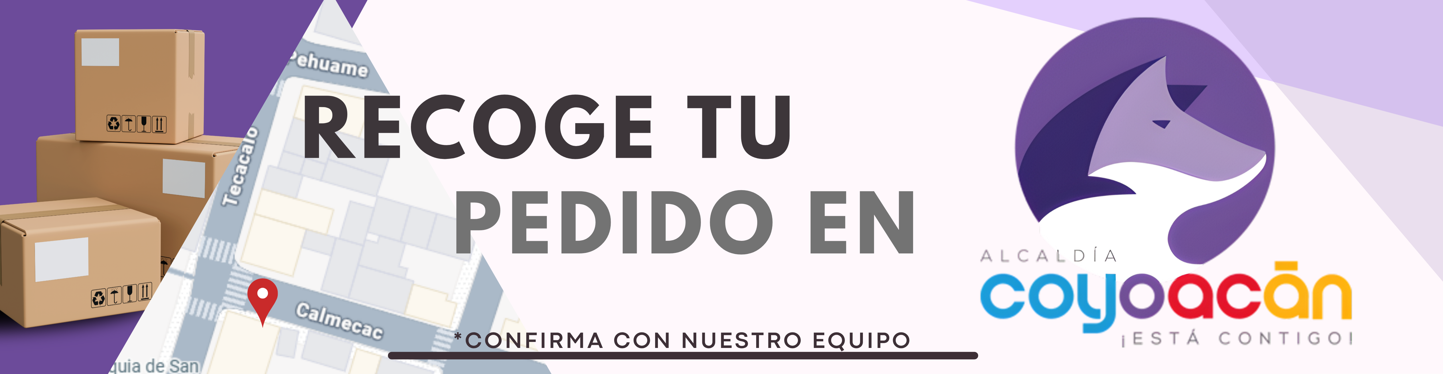 Puedes recoger tu pedido en COYOACáN
