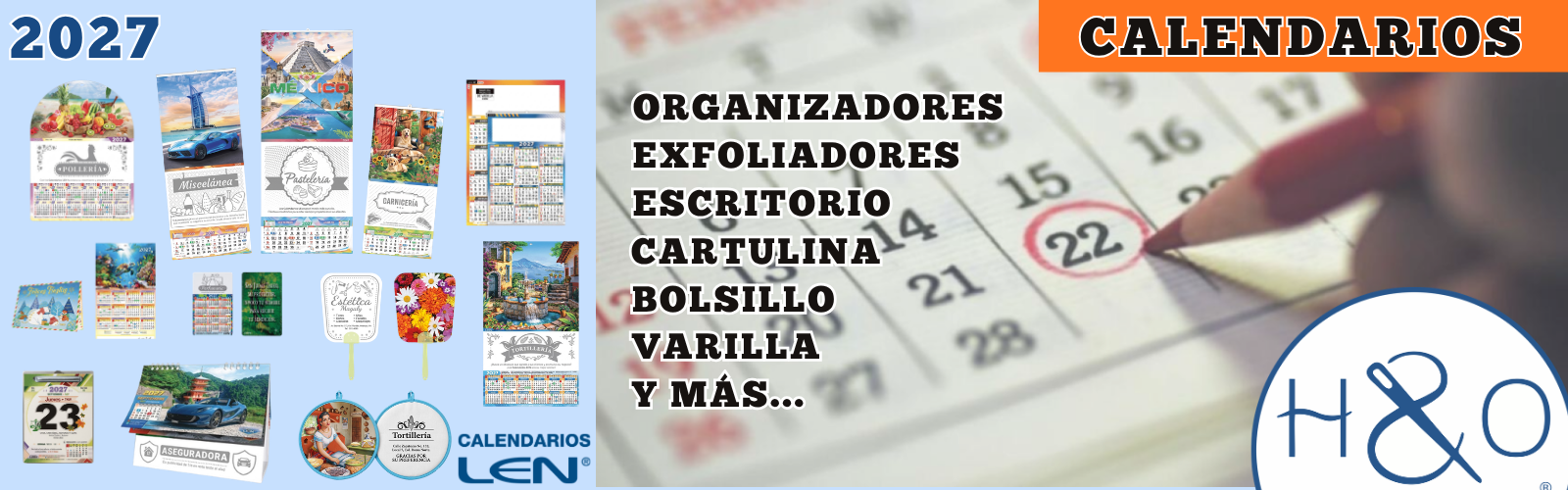 Calendarios 2027