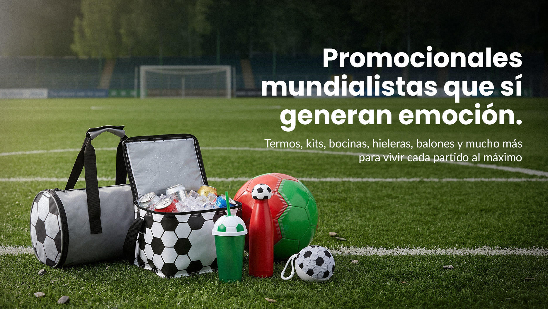 Promocionales para el Mundial de Futbol Soccer 202