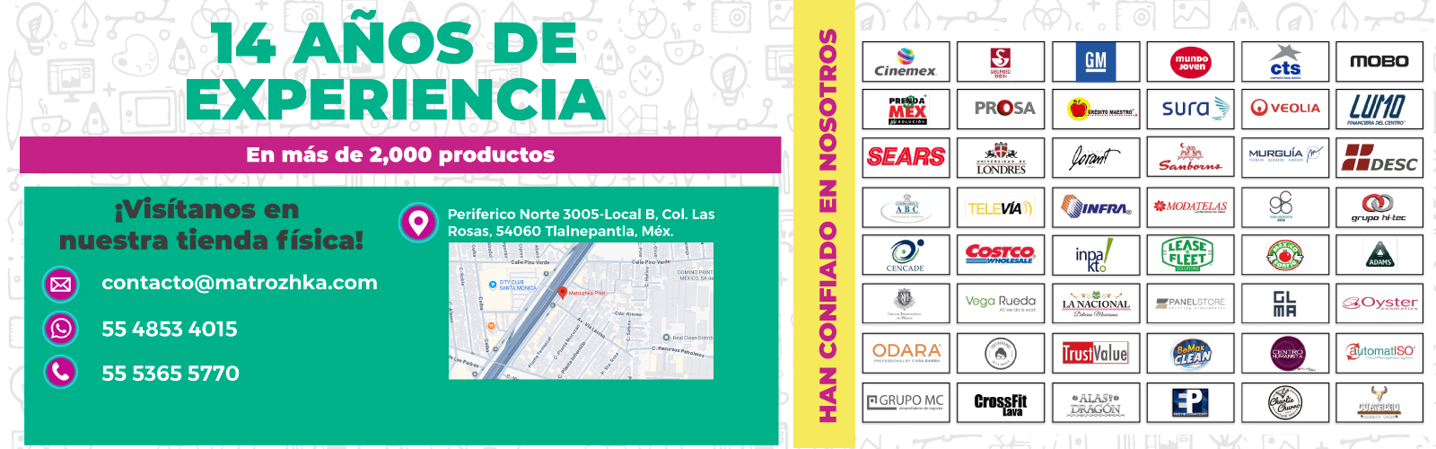 14 años de experiencia