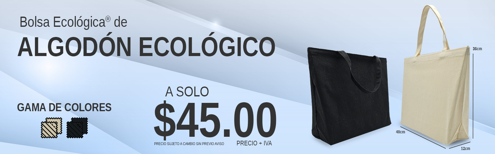 Bolsas de Algodón