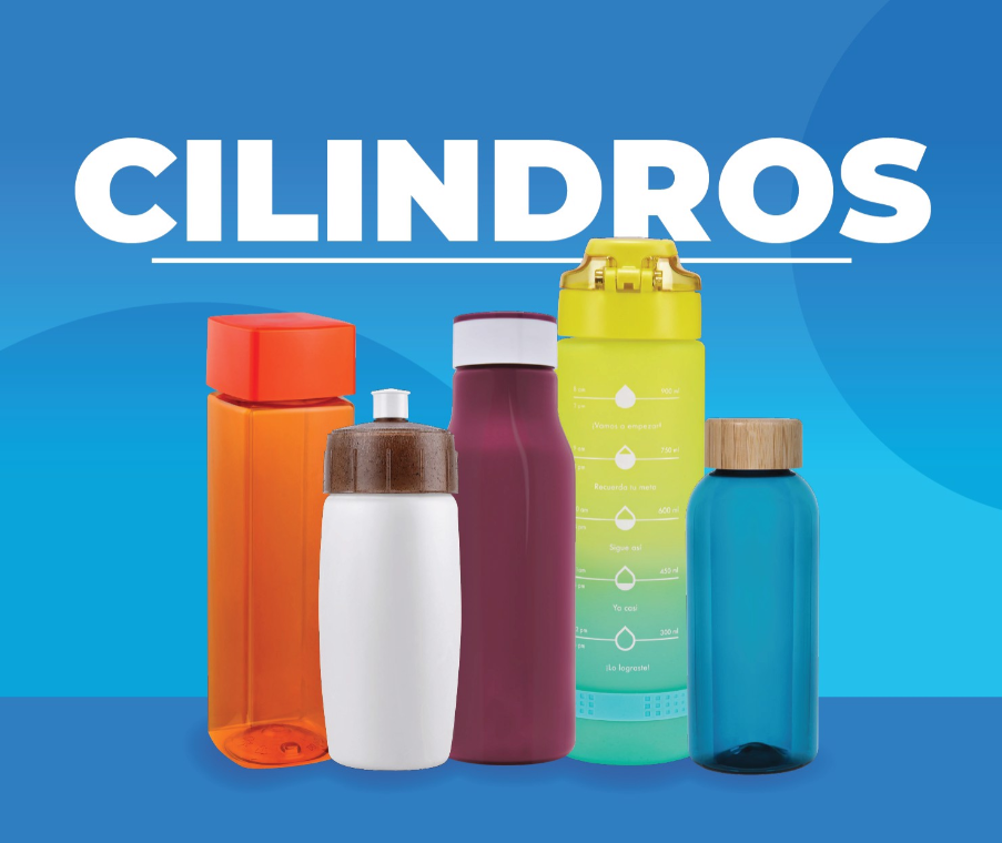 Cilindros de plástico