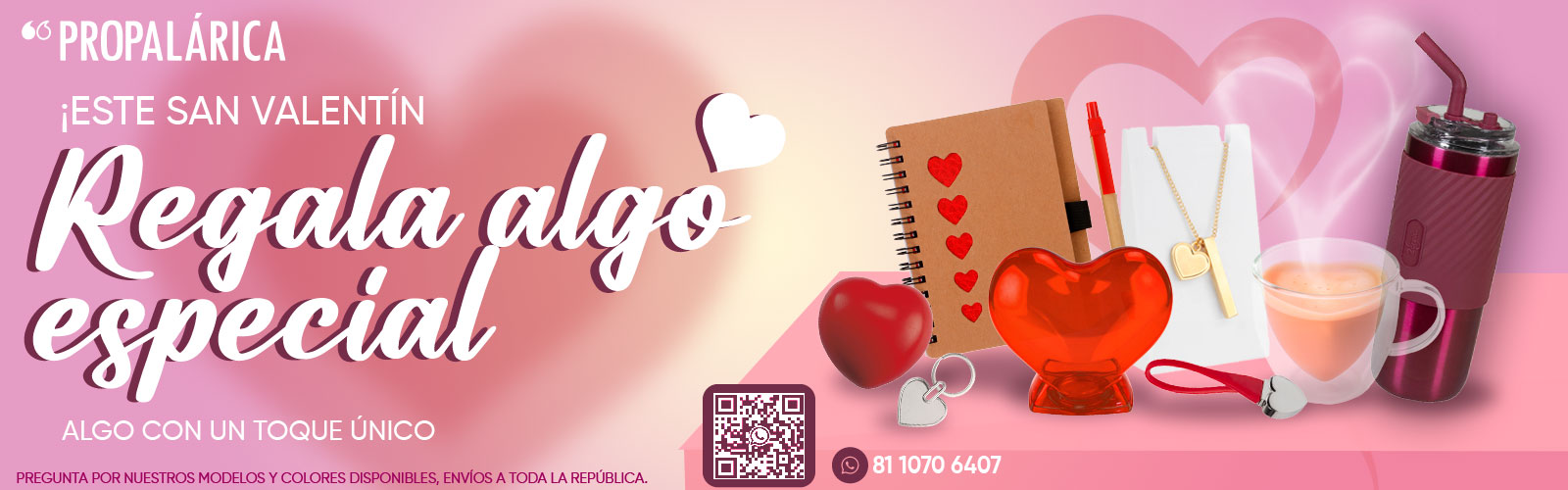 Promocionales dia del amor y la amistad