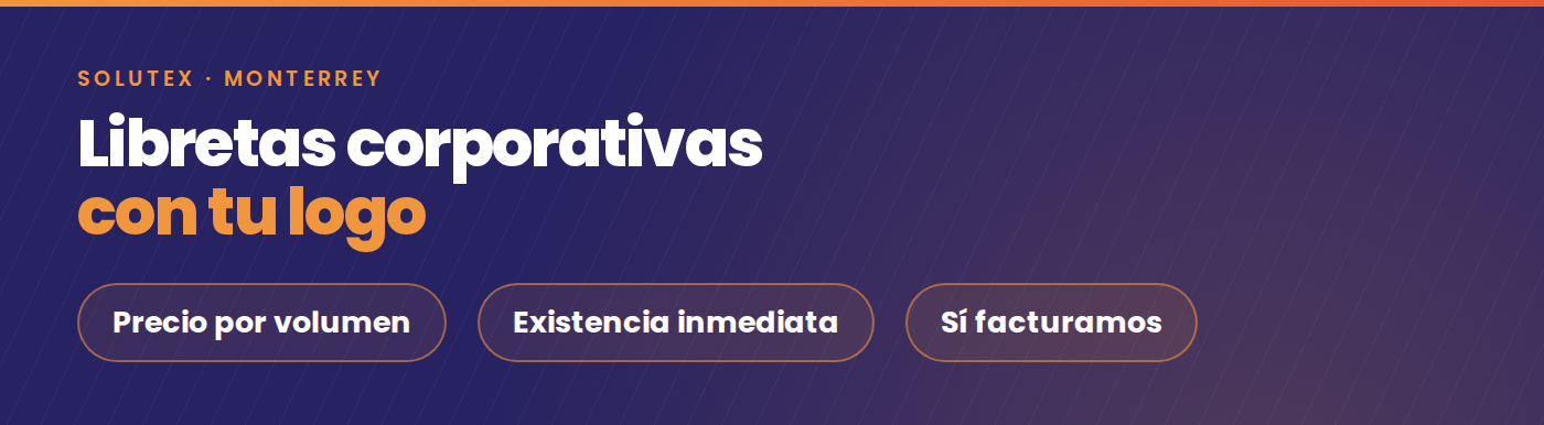 Libretas Corporativas Personalizadas