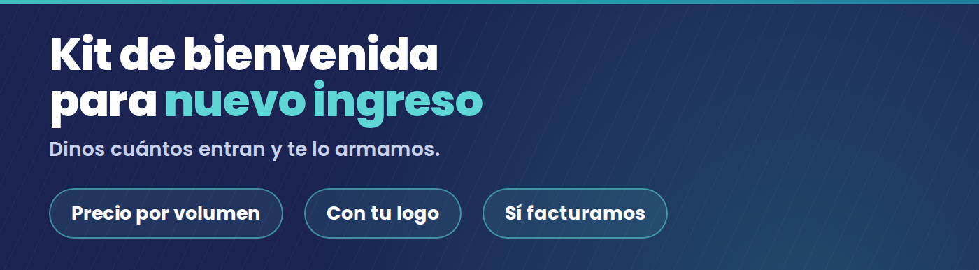 Kit de Bienvenida para Nuevos Colaboradores